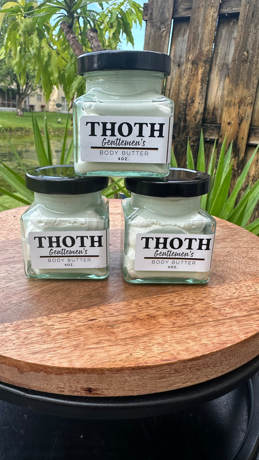 THOTH Gentlemen's Body Butter - Naturally Lyfted 