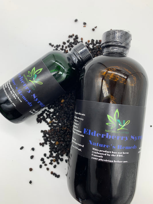 Elderberry Syrup - Naturally Lyfted 